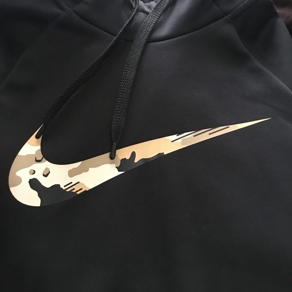 Men’s Nike camo check hoodie